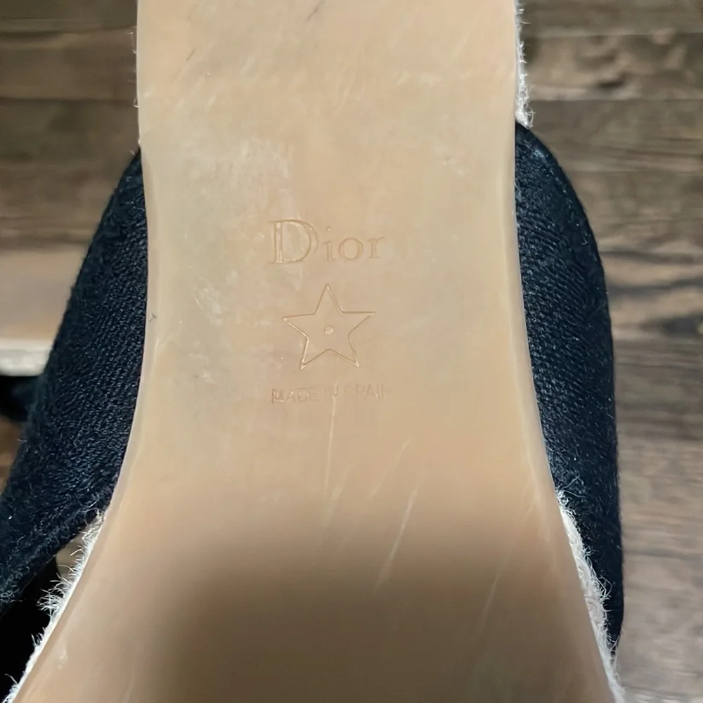 Dior espadrille sandals - Picture 4 of 6